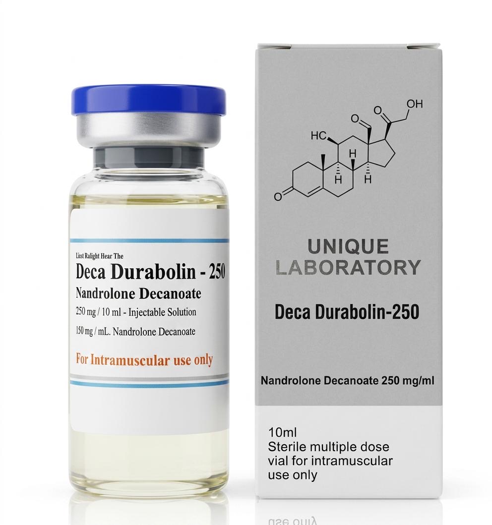UNIQUE LABORATORY Deca Durabolin 250 (Nandrolone Decanoate 250mg/ml) Multi-Dose 10ml Vial