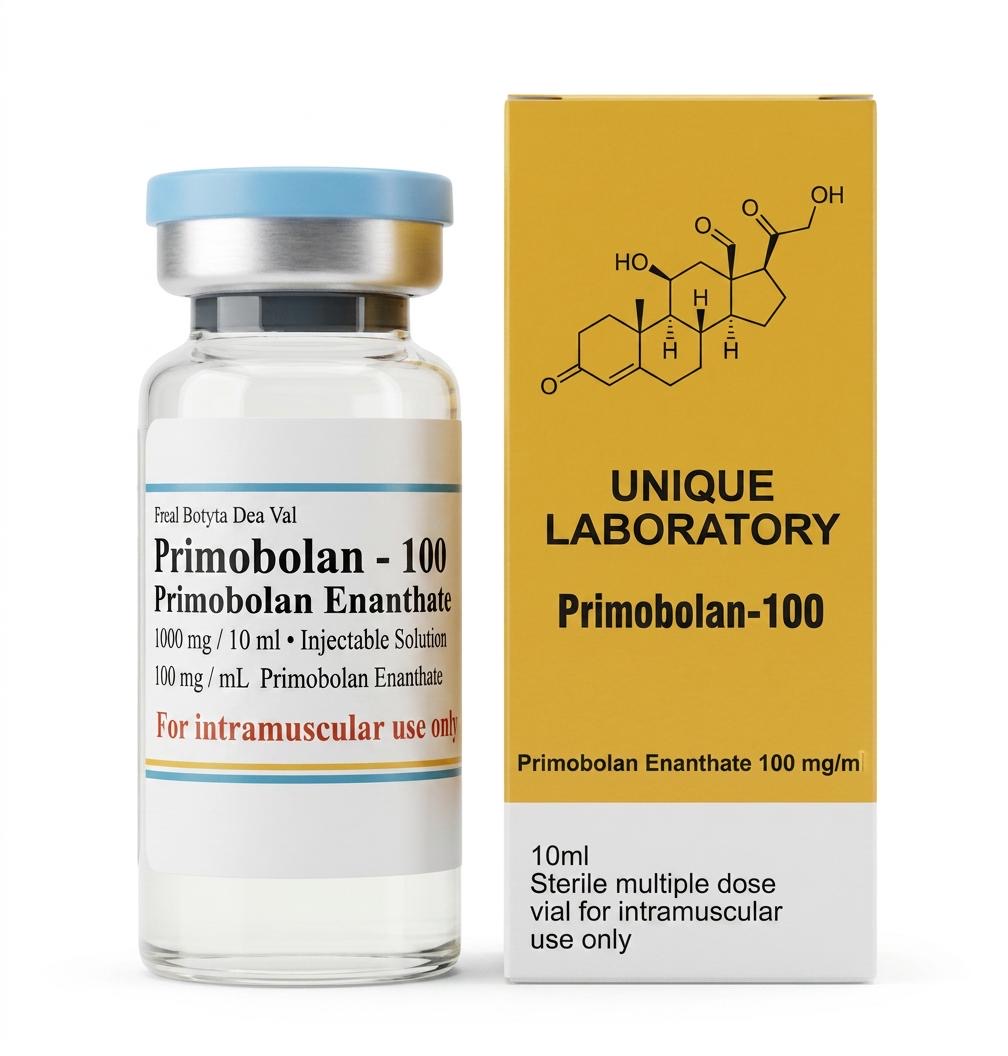 UNIQUE LABORATORY Primobolan Enanthate 100 (Primobolan-100mg/ml) Multi-Dose 10ml Vial