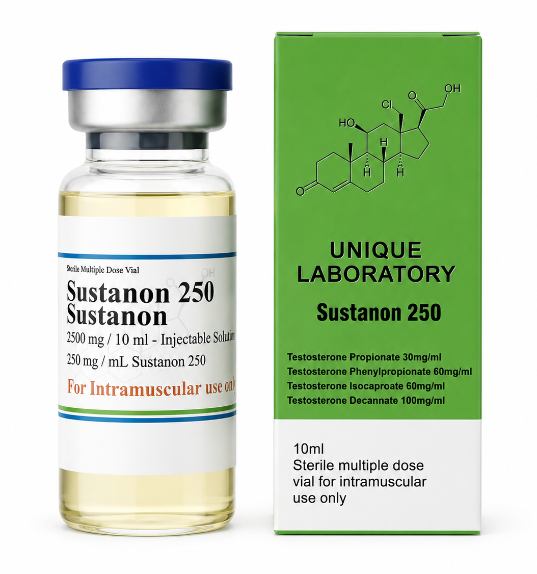 UNIQUE LABORATORY Sustanon 250 (Sustanon 250mg/mil) Multi-Dose 10ml Vial