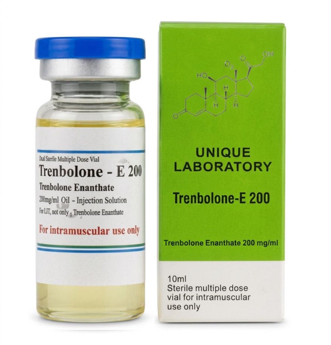 UNIQUE LABORATORY Trenbolone Enanthate 200 (Tren-E 200mg/ml) Multi-Dose 10ml Vial