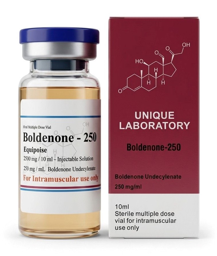 UNIQUE LABORATORY Boldenone Undecylenate 250 (Equipoise250mg/ml) Multi-Dose 10ml Vial
